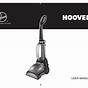 Hoover Powerdash Carpet Cleaner Manual