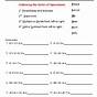 Free Order Of Operations Worksheets