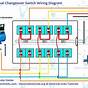 Single Phase Automatic Changeover Switch Circuit Diagram