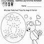 Printable Valentine's Day Activity Sheets
