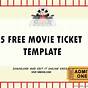 Fake Printable Movie Tickets
