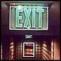 Edge Lit Exit Sign