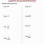 Evaluate Logarithms Worksheets