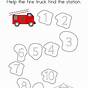 Fire Truck Worksheets