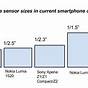 Sensor Size Comparison Chart