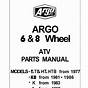 Argo Service Manual Cover 05 06