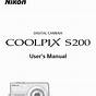 Nikon Coolpix S3600 User Manual