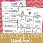 Expanded Form Worksheets 2nd Grade Pdf