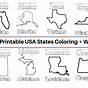 Color The States Worksheet