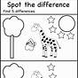 Easy Same And Different Worksheet