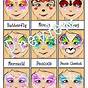 Printable Easy Face Painting Templates