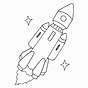 Rocket Coloring Pages Printable