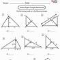 Finding Missing Sides Of Similar Triangles Worksheets Answer