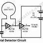 Simple Metal Detector Circuit Diagram