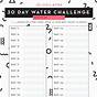Printable 30 Day Challenge Template