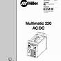 Miller Multimatic 220 Manual