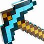 Minecraft Toys Transforming Sword And Pickaxe