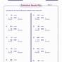 Sum And Difference Worksheet