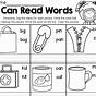 Worksheet For Kindergarten