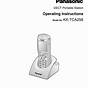 Panasonic Kx Tg7431 Telephone User Manual
