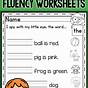 Fill In The Blank Worksheets