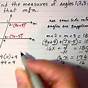 Finding Angle Measures Parallel Lines Cut Transversal Worksh