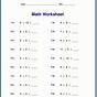Multiplication Worksheets 0-5 Facts