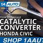 Honda Civic 1.6 Engine Catalytic Converter