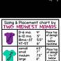 Vinyl Decal Size Chart Shirts