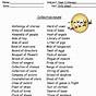 Collective Nouns Worksheet 5th Grade
