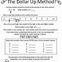 Dollar Up Method Worksheet