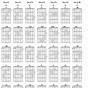 Printable Beginner Guitar Chords