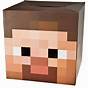 Steve Minecraft Head