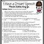 I Have A Dream Speech Worksheet