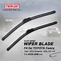 Wiper Blade Size For 2002 Toyota Camry