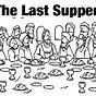 The Last Supper Coloring Pages Printable