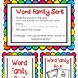 Short A Word Families List
