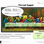 Last Supper Worksheets