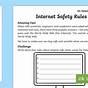 Internet Safety Worksheet Kindergarten