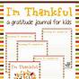 Gratitude Worksheets For Students
