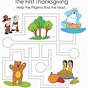 Thanksgiving Printables For Kindergarten