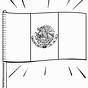 Printable Mexican Flag Coloring Page