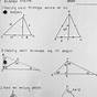 Finding Missing Sides Of Similar Triangles Worksheet