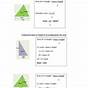 Find The Missing Side Of A Triangle Worksheets
