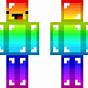 Rainbow Diamond Minecraft