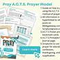 Acts Prayer Model Pdf