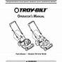 Troy Bilt Tb240 Mower Manual