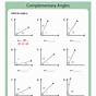 Finding Complementary Angles Worksheet