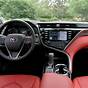 Toyota Camry Black And Red Interior