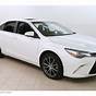 Pearl White Toyota Camry Xse